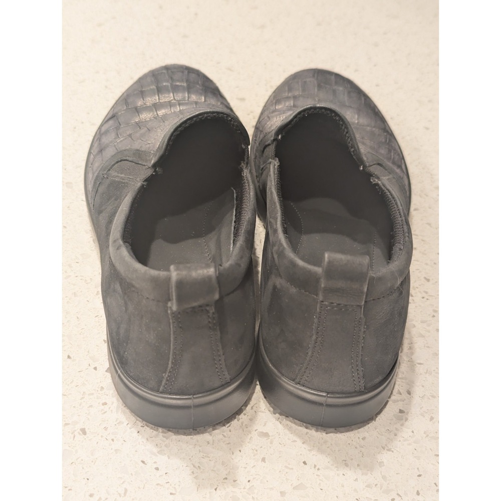 Women's Ecco Aimee Croc Embossed Leather Slip On loafers Shoes Sz 39 US 8 / 8.5 - Picture 4 of 9